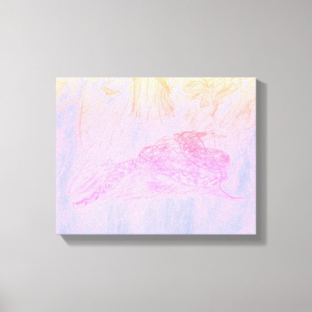 Python in Mist Canvas Print (Frente)