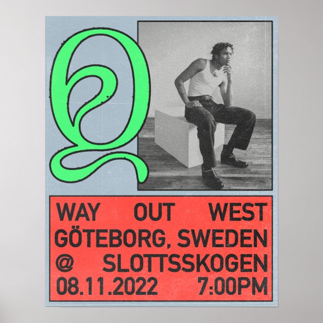 Q Marsden Tour Poster (Frente)