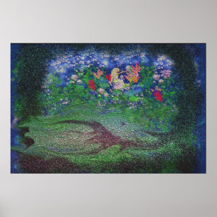 Qcean Tapeçaria Poster