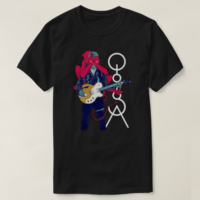 QOTSA - Camiseta Essencial (Frente do Design)