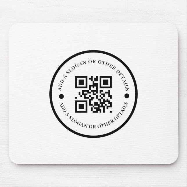 QR Code Company Website Promo mouse pad (Frente)