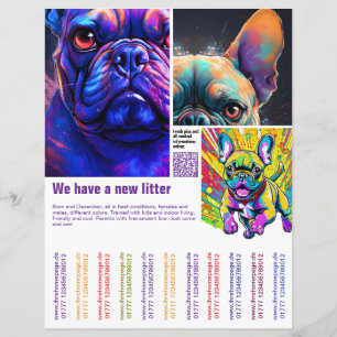 qr-code personalizado de cachorro moderno