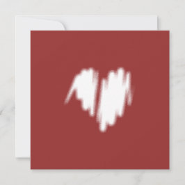 Qr Code White Heart Grafite Sprayed Heart