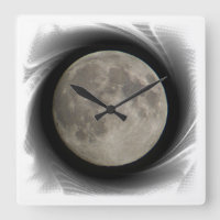A lua, la lune, la luna, relógio the moon