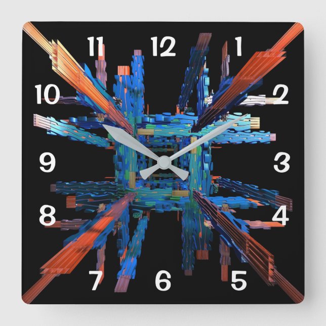 Quadrado A Mecânica de Todo o Relógio (Frente)