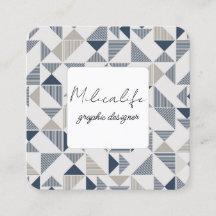 Abstrato, cartão de visita de mídia social