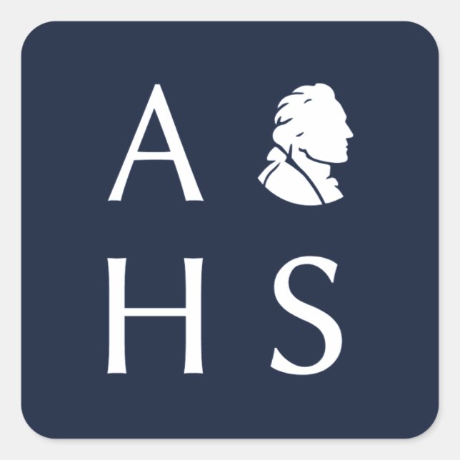 Quadrado Adesivo AHS (Frente)