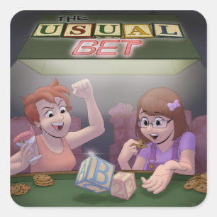 Quadrado Adesivo de Capa The Usual Bet 2021-2022