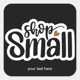 Quadrado Adesivo de compro pequeno
