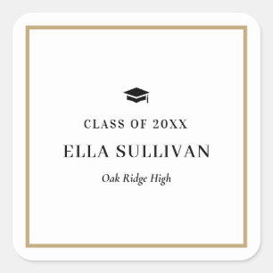 Quadrado Adesivo de Graduação de Cores Editável da Galer