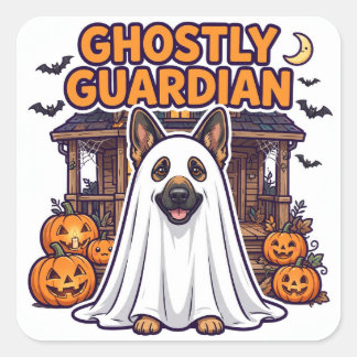 Quadrado Adesivo de Guardião Fantasmagórico — Fantasma de P