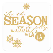 Adesivo de Natal da Temporada