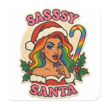 Adesivo de Natal – Orgulho de Férias da Rainha Dra