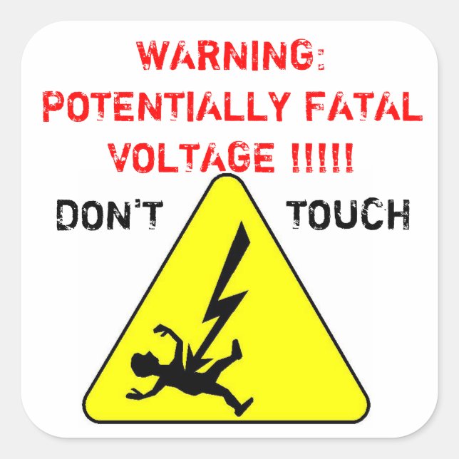 Quadrado Adesivo de proteção Flash (Frente)