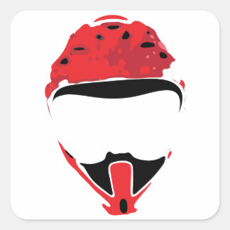 Quadrado Adesivo do logotipo ChaseOnTwoWheels [Sem texto]
