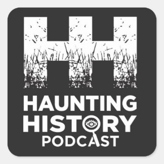 Quadrado Adesivo do logotipo da porta preta