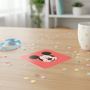 Quadrado Adesivo do Mickey
