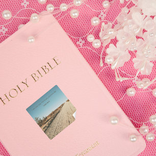 Quadrado Adesivo John 14:6 KJV – Coleção Fé no Deserto