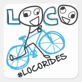 Quadrado adesivo LOCORides