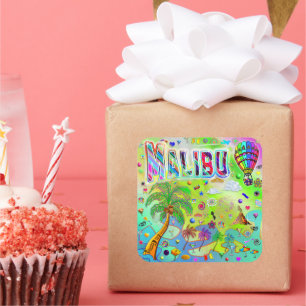 Quadrado Adesivo Malibu Timeless Melody