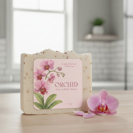 Quadrado Adesivo Personalizado para Sabonete Artesanal de O