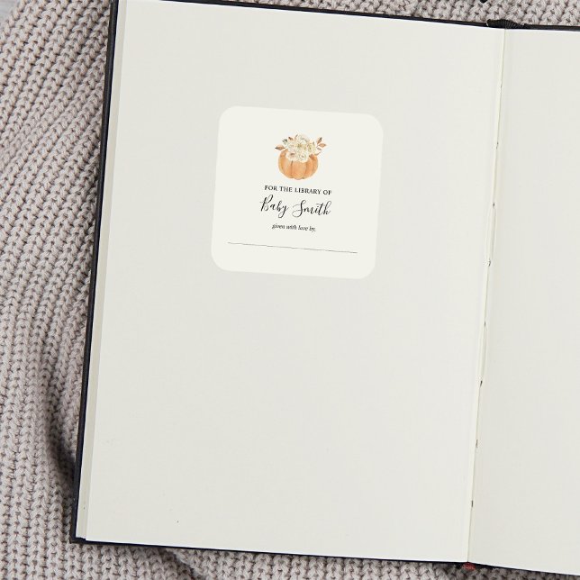 Quadrado Adesivo Russo de Chá de fraldas de outono (Criador carregado)