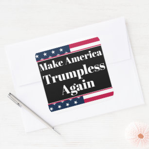 Quadrado Adesivo sem Trump