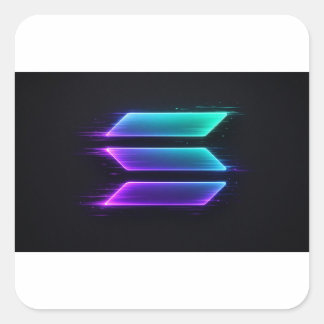 Quadrado Adesivo Solana Neon Speed Bars