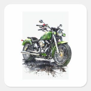 Quadrado  Alimente Sua Liberdade – Adesivo de Moto
