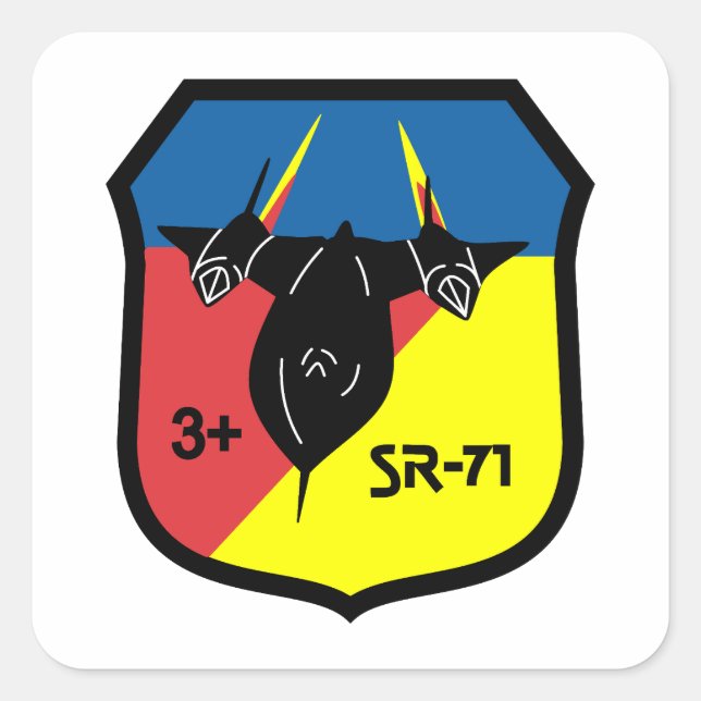 Quadrado Backbird +3 adesivo (Frente)