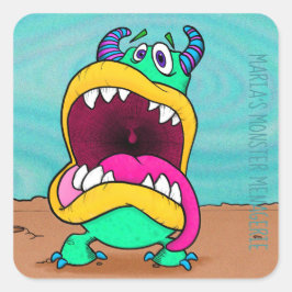 Quadrado Burt, adesivo