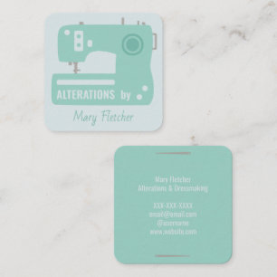 Quadrado Cartão de visita