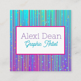 Quadrado Cartão de visita