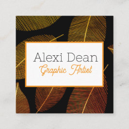 Quadrado Cartão de visita