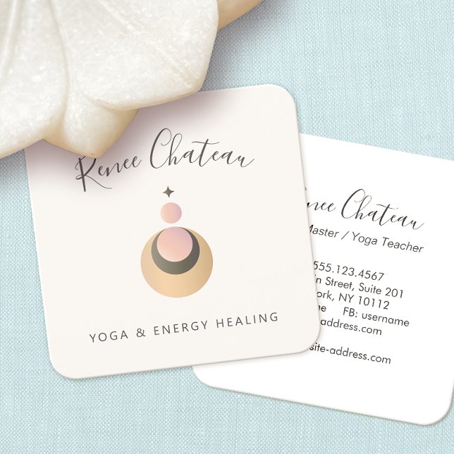 Quadrado Cartão de visita da estrela moderna Bobo Celestial (Criador carregado)