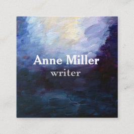 Quadrado Cartão de visita de Tendências Contemporâneas