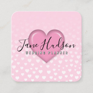 Quadrado Cartão de Visita Elegante Simples Minimalista Edit