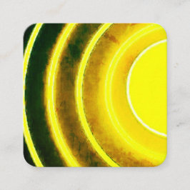 Quadrado Cartão de visita estilo e design