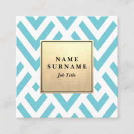 Quadrado Cartão de visita sem emenda de GeometricPattern