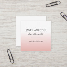 Cartão de visita simples minimalista moderno