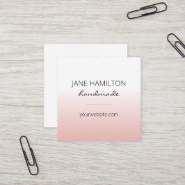 Quadrado Cartão de visita simples minimalista moderno