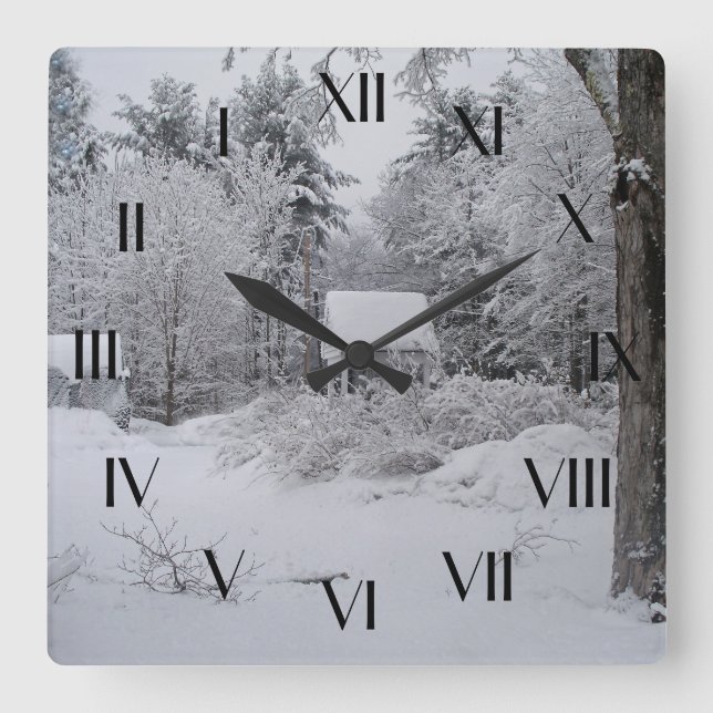 Quadrado Casa Velha no Relógio do Inverno (Frente)