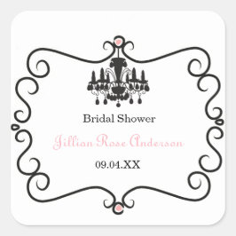 Quadrado Chá de panela Parecido Parisiense - Adesivo Quadra