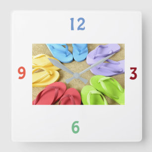 QUADRADO ***CHINELOS GALORE*** RELÓGIO