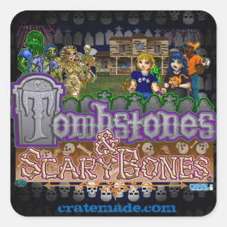 Quadrado Crie o adesivo do jogo