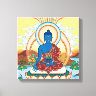QUADRADO das CANVAS - medicina Buddha - mestre