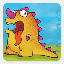 Quadrado Dax, adesivo