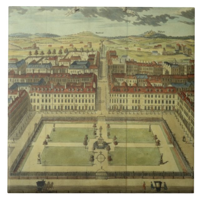 Quadrado de Soho ou de rei, para 'a avaliação da (Frente)