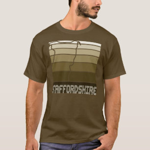 Quadrado de Staffie - camisa de Staffordshire bull