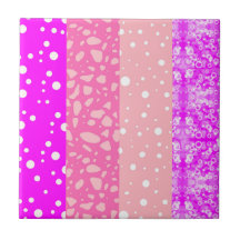 Quadrado Decorativo das Cores Rosa Modernas (Textu